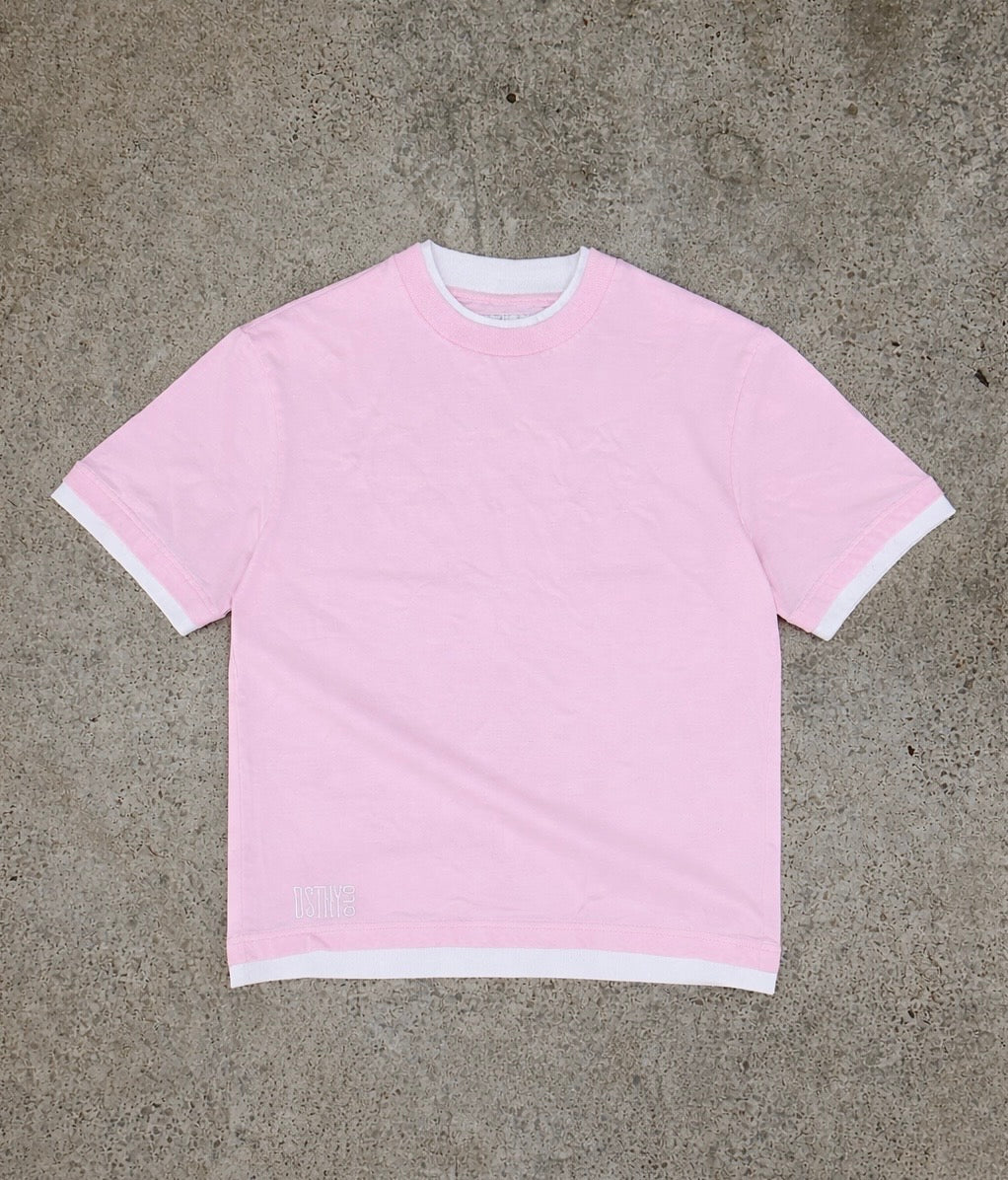 Pink Layered T-Shirt